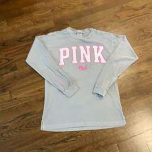 Victoria Secret Pink Long Sleeve Graphic Tee